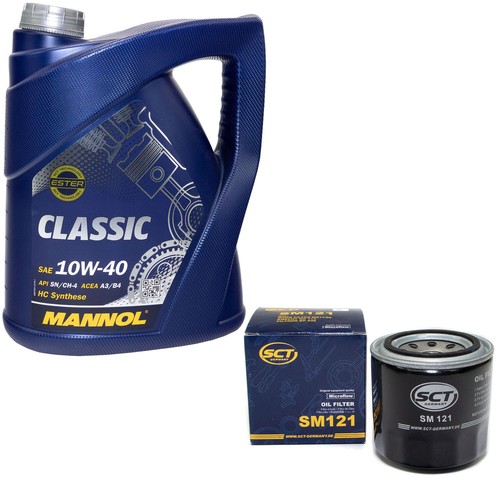 Motoröl set 10w liter - 10w-40, 5
